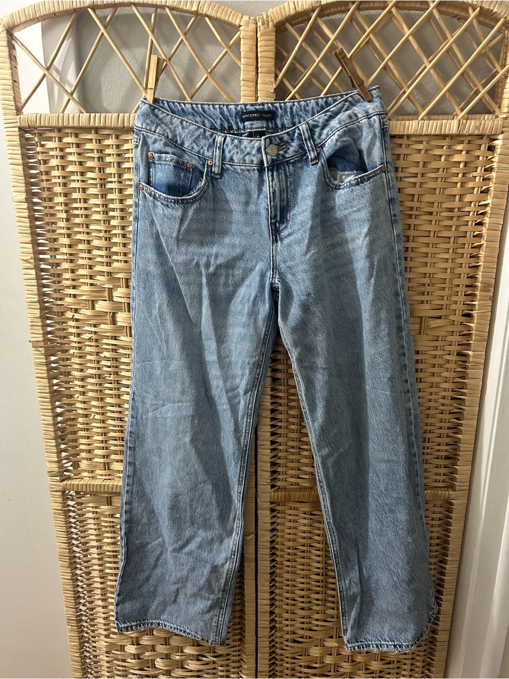 Sincerely Jules ladies 100 % Cotton Jean size 7/28
